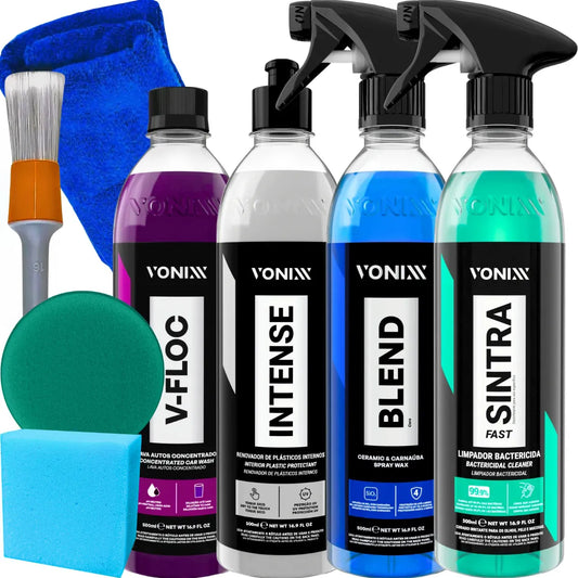 Kit Limpeza Automotiva Vonixx
